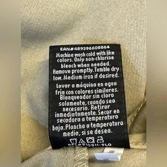 George Men’s Khaki Relaxed Fit Pants Size 30 - Picture 2 of 9